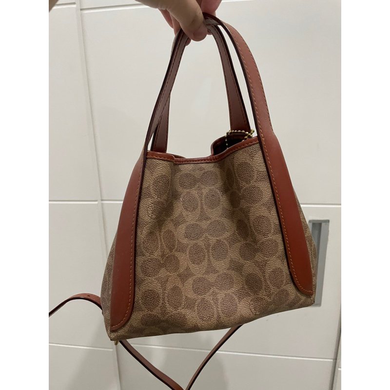 coach hadley hobo small