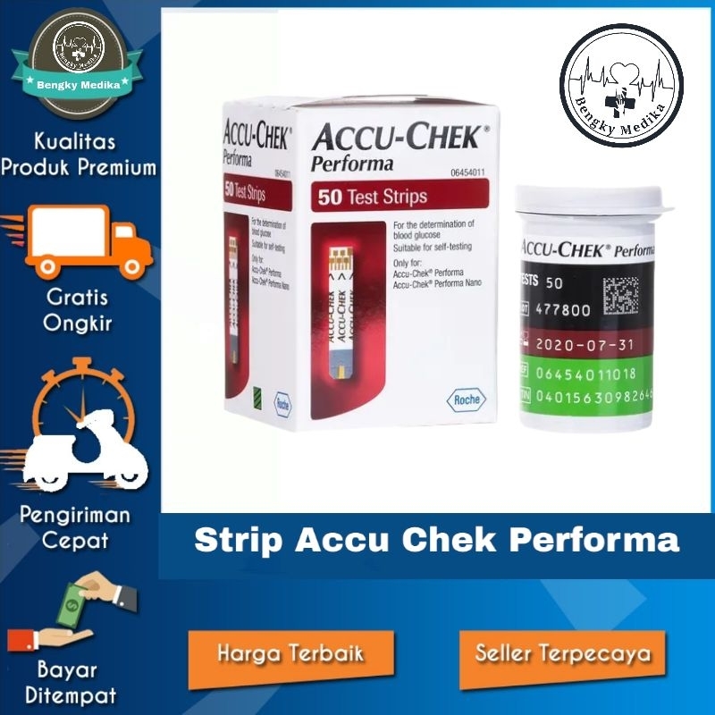 Strip Accu Chek Performa Refill Accucheck Performa
