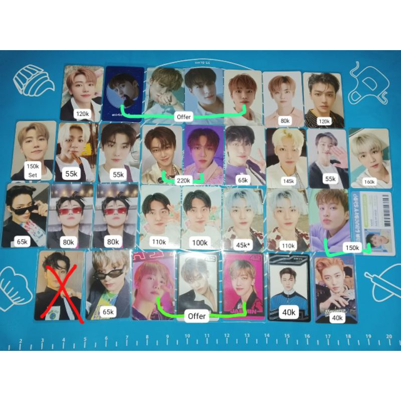 Jual Photocard NCT Dream (Jaemin Trading Card tc set B Ver PB Universe Keycard Konsep SG22 set Lucky