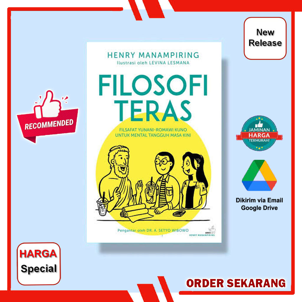 TERMURAH!! FILOSOFI TERAS: STOISISME - HENRY MANAMPIRING BAHASA INDONESIA