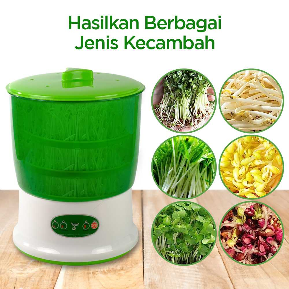 JIQI Mesin Kecambah Otomatis Intelligent Bean Sprouts Maker Electric - DYJ-A01