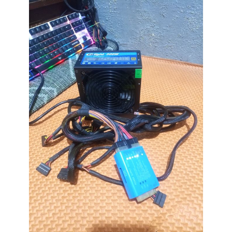 Power Supply PSU Enlight 500w 80+ Bronze