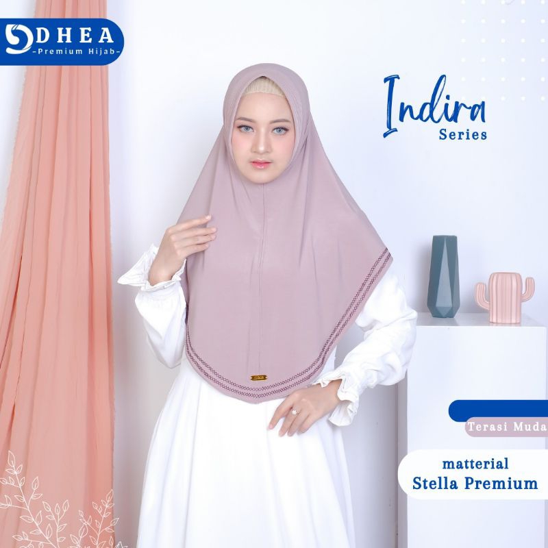 Hijab Indira Series (Stella premium) - Dhea Hijab