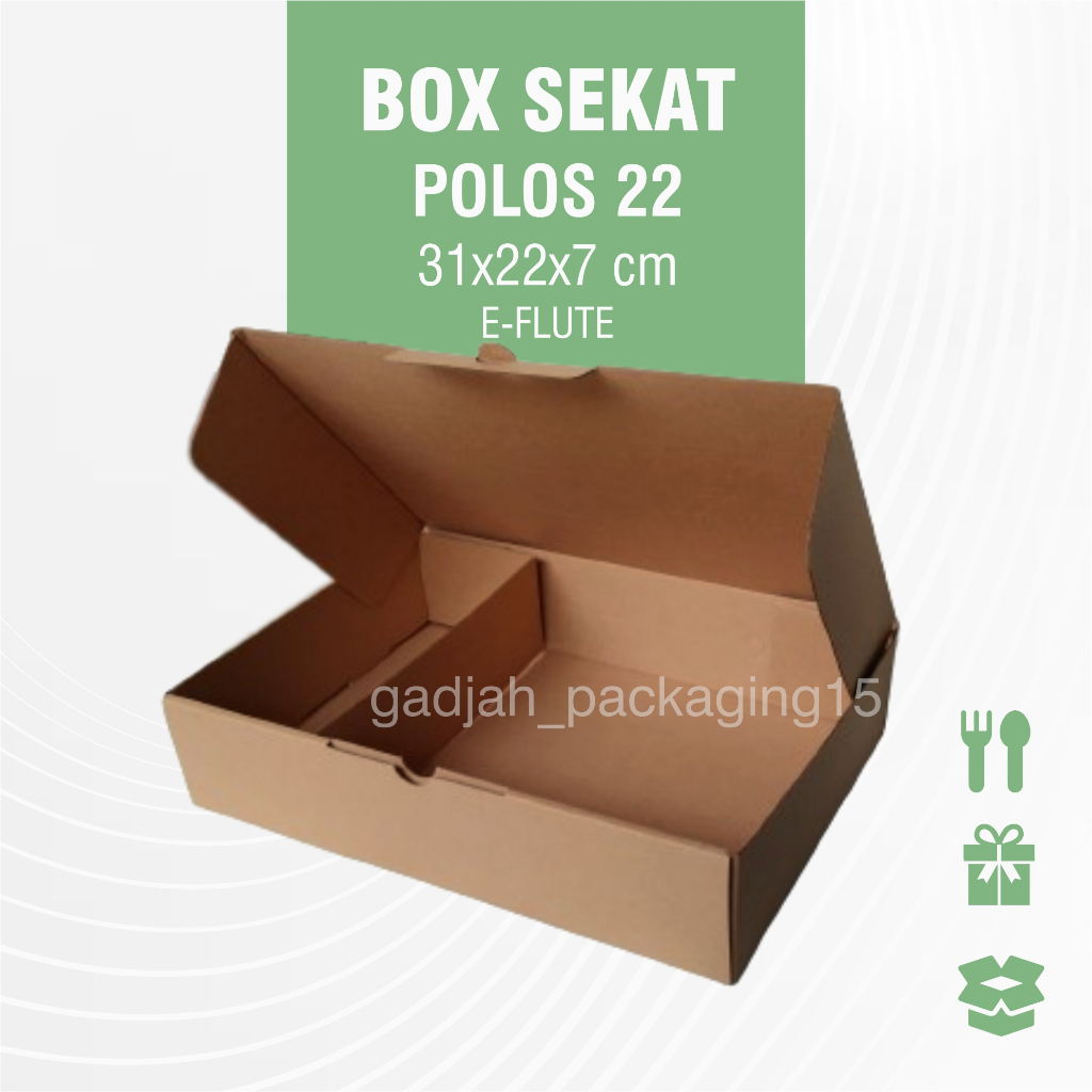 Box Catering Sekat 22 Nasi+Minuman Eflute
