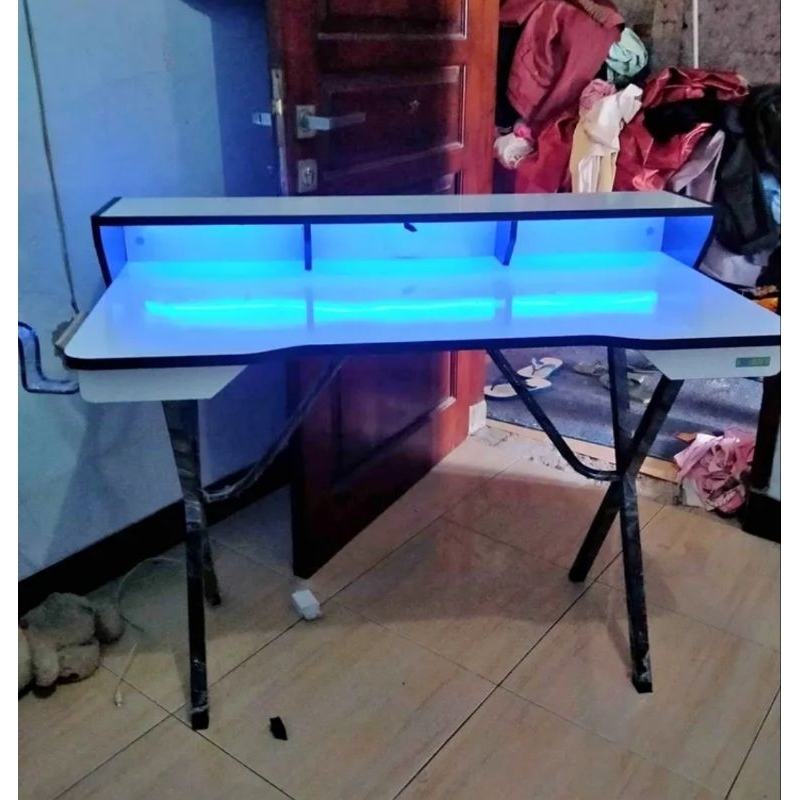 meja gaming titan matken's desk table meja komputer