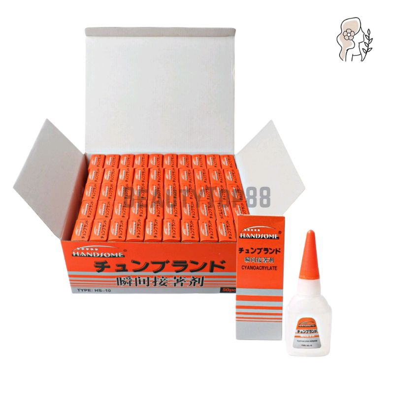 

Lem Korea Handsome HS-10 / Lem Cair Serbaguna Epotec Besi Super Powerglue