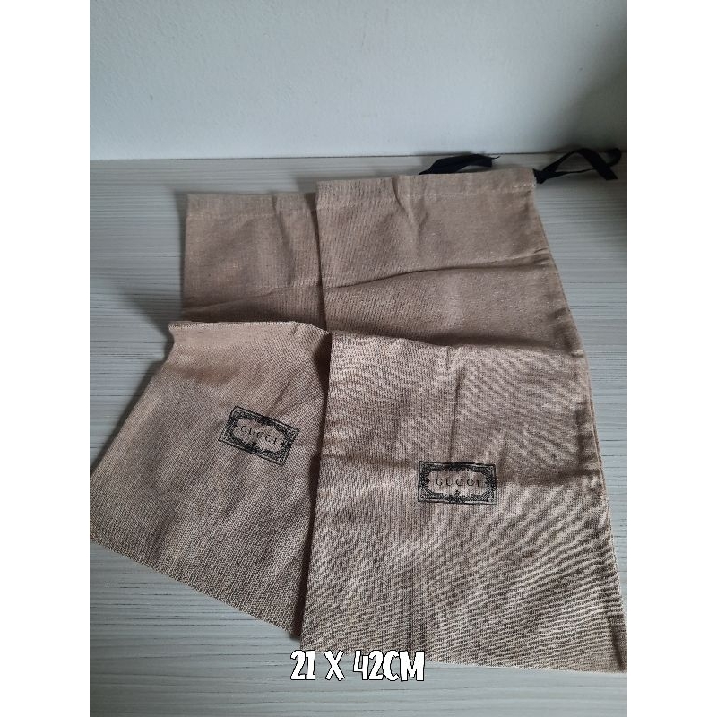new dustbag gucci original 1 pasang