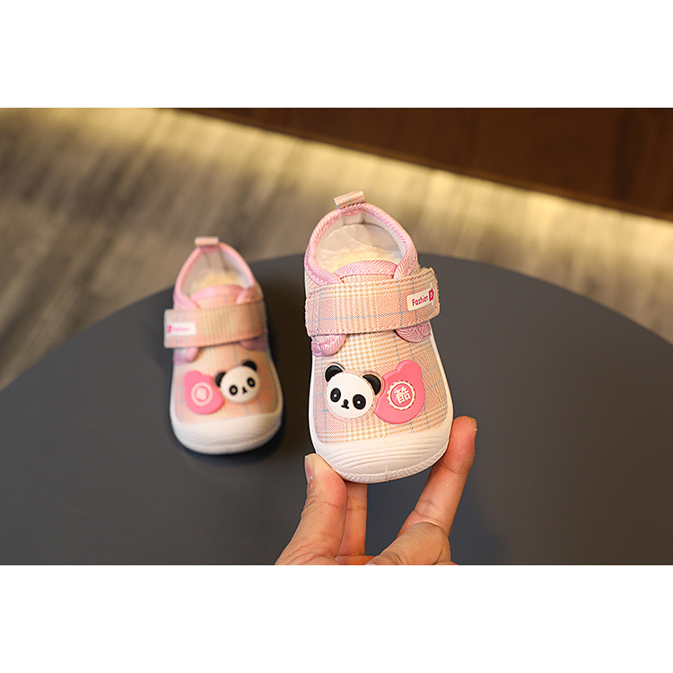 SH2255 SH2258 Sepatu prewalker citcit cicit bunyi anak bayi balita sound baby shoes cit cit Beruang bear kucing cat dapat box packing