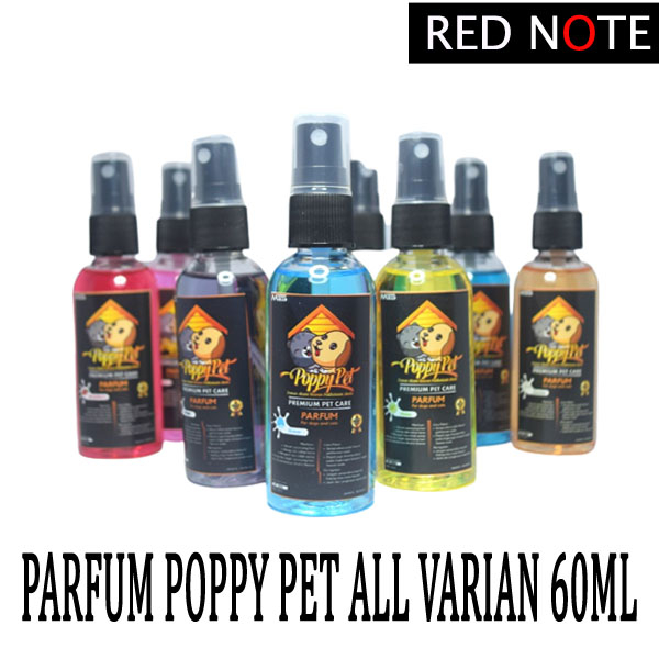 Parfum Kucing &amp; Anjing POPPY PET Wangi Premium Pet care 60ml