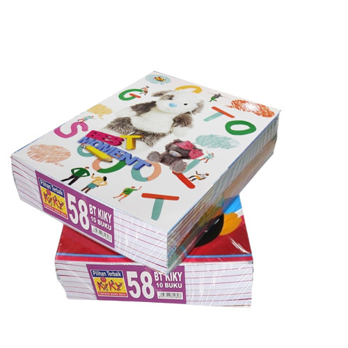 Tbmo Buku Tulis 58 Lembar Kiky Per Pack