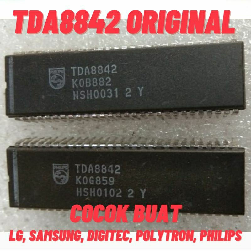IC TDA8842 TDA 8842 ORIGINAL BARU