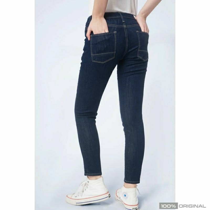 [ LOGO JEANS ] Celana Skinny Wanita Logo Jeans Original
