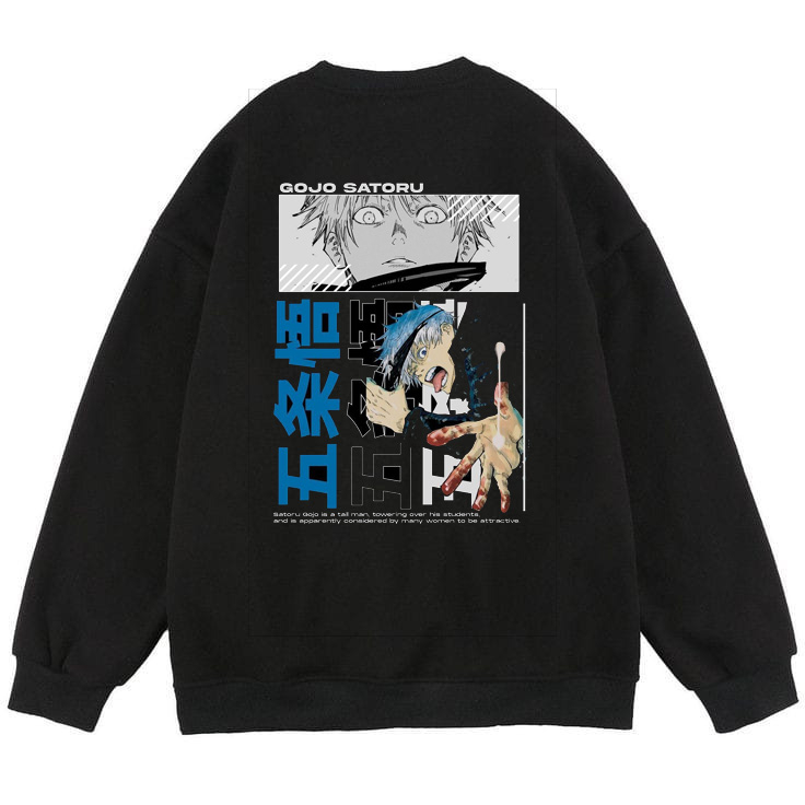 Crewneck Anime Jujutsu Kaisen Gojo Satoru