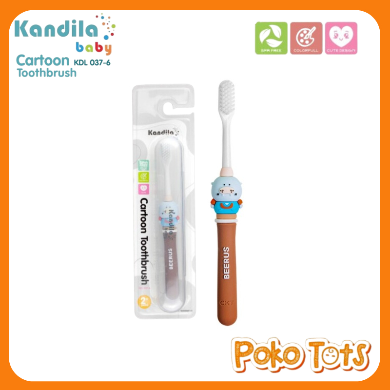 Kandila Baby Cartoon Toothbrush Usia 2 Years KDL037-6 Sikat Gigi Anak WHS