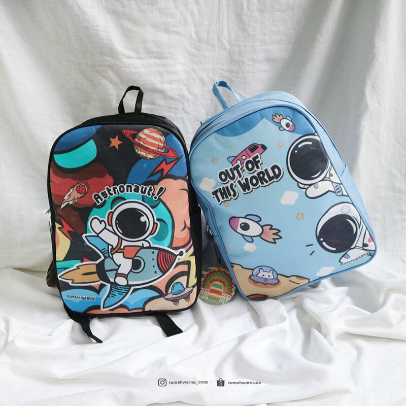 Ransel anak TK cowok paud tas kecil Rumah warna
