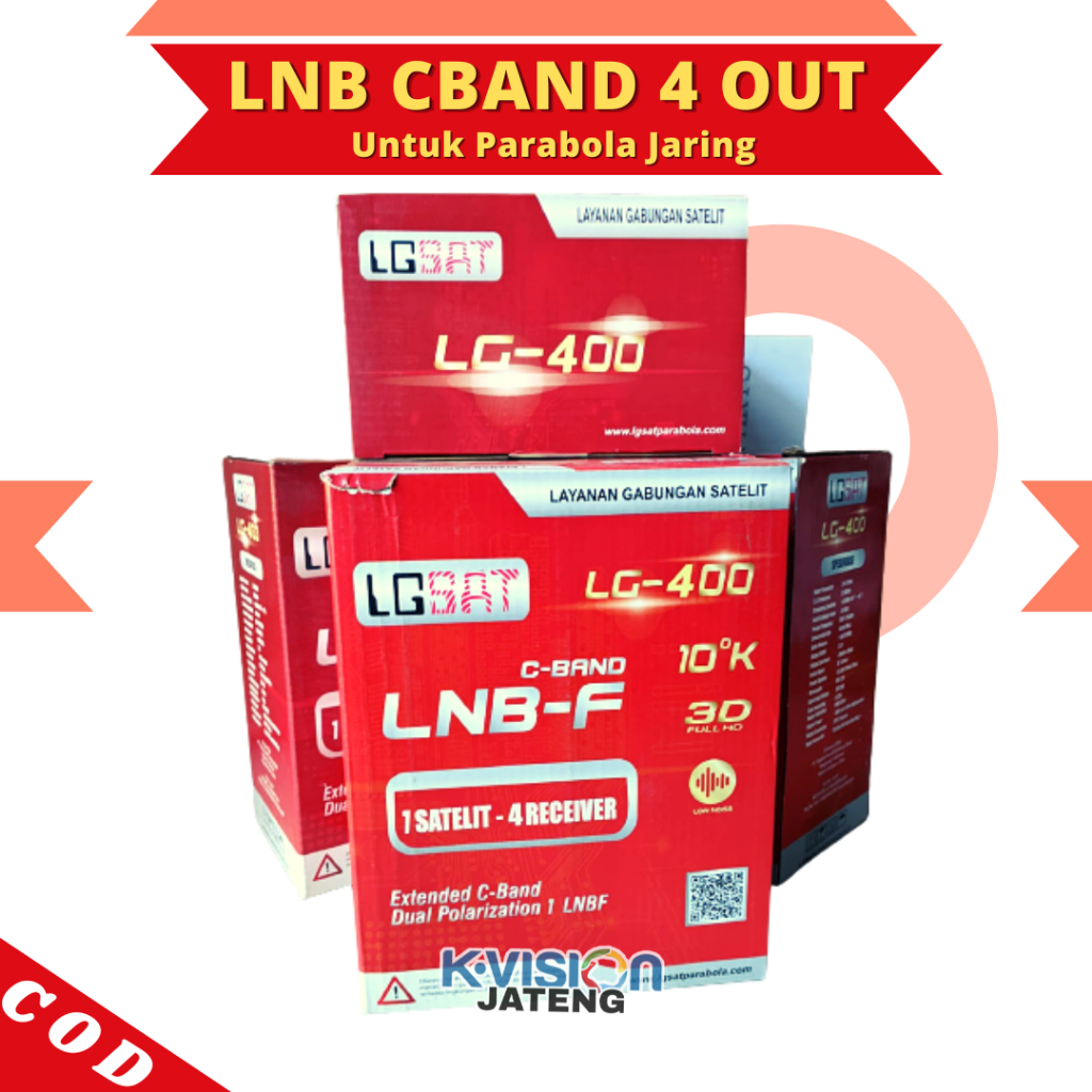 LNB C Band 4 out Harga grosir LGSAT