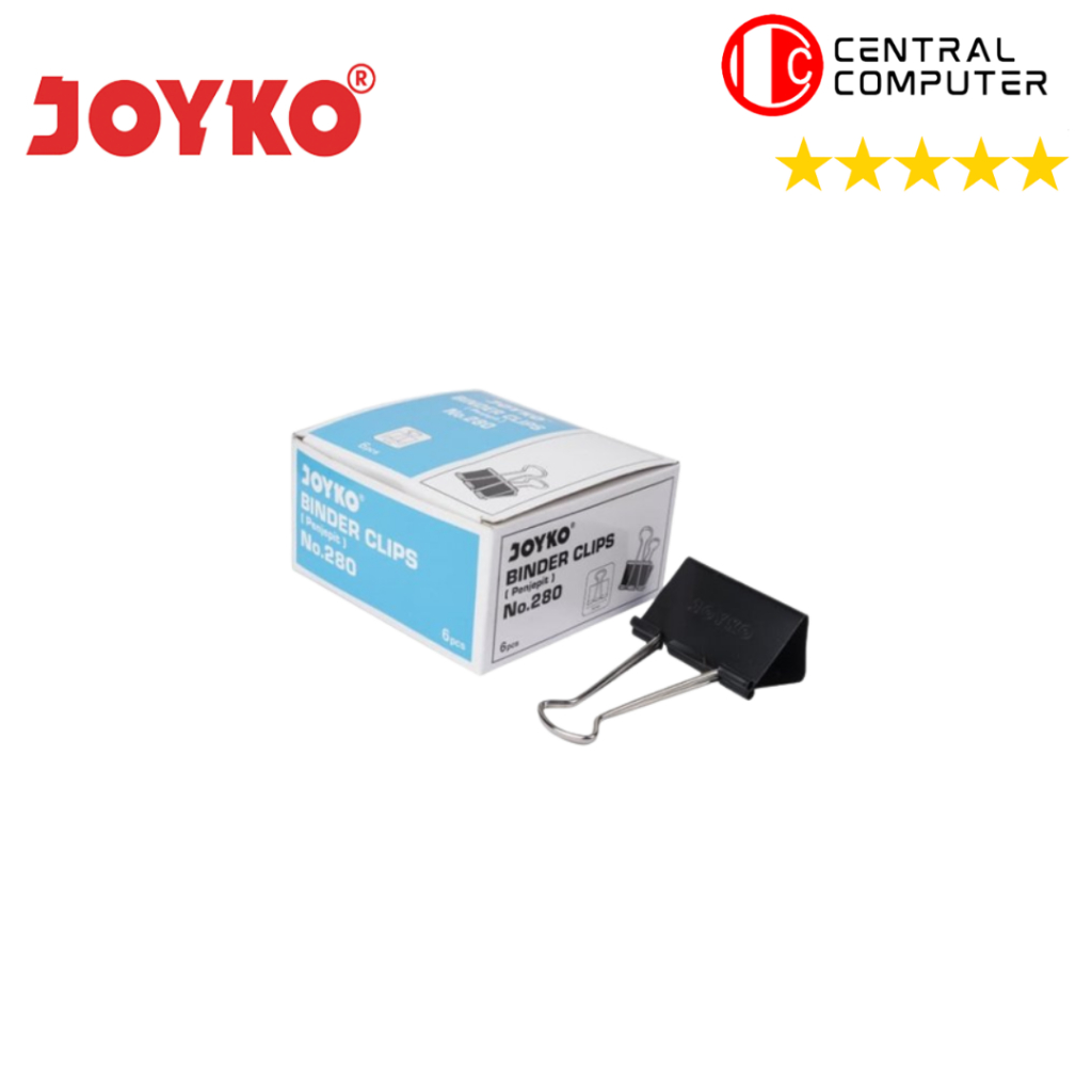 

Binder Clips NO.280 Joyko Harga Untuk 1 Doz Berisi 6 Pcs