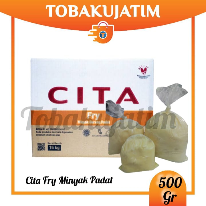 

margarin CITA FRY 500gr minyak goreng padat frying fat TIMB