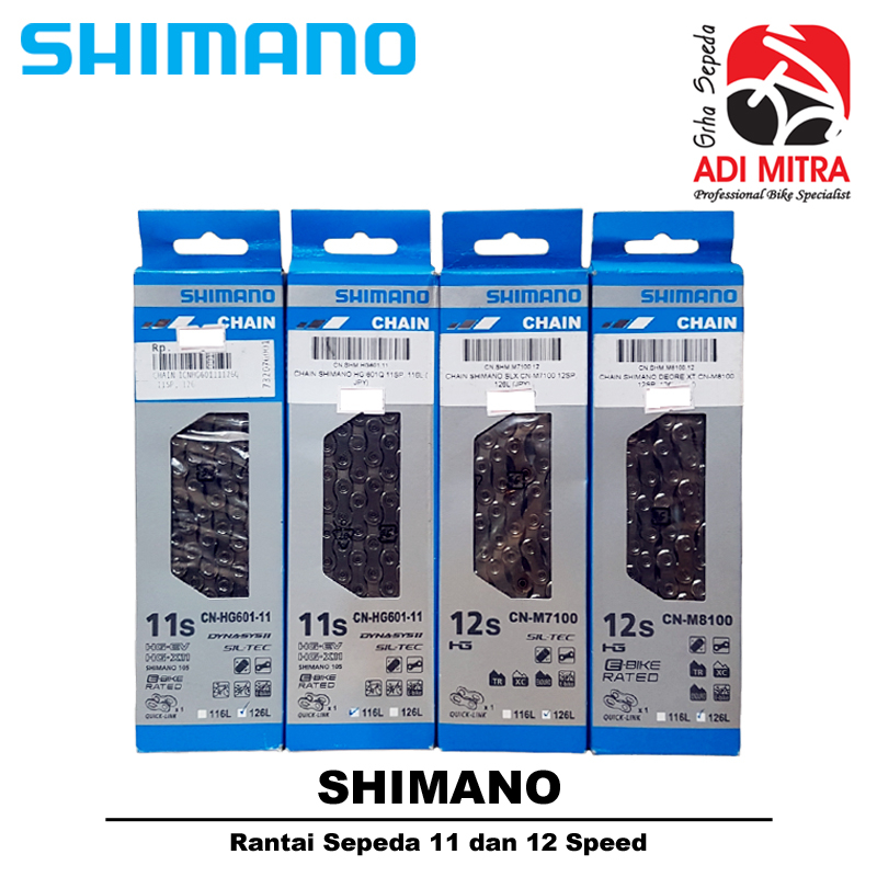 Shimano Chain Rantai Sepeda 11 / 12 Speed