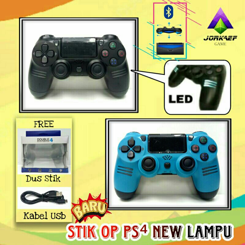 STIK OP PS4 LAMPU STICK PS4 LAMPU ORI PABRIK