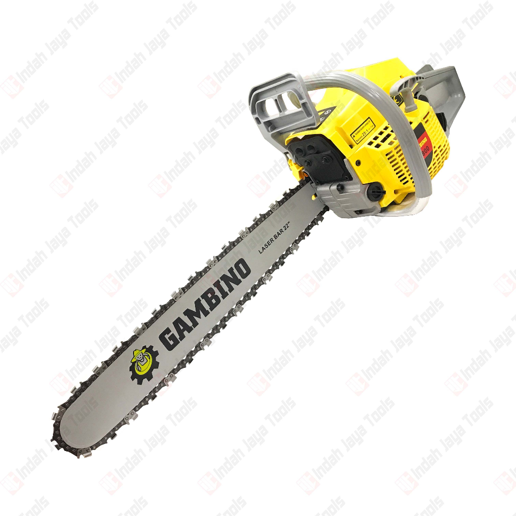 GAMBINO CS5800 Mesin Chain Saw 22 Inch LASER Gergaji Potong Pohon Kayu