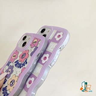 SS125 SOFTCASE SILIKON GELOMBANG MOTIF SMILE FLOWER FOR SAMSUNG A24 4G CS5960