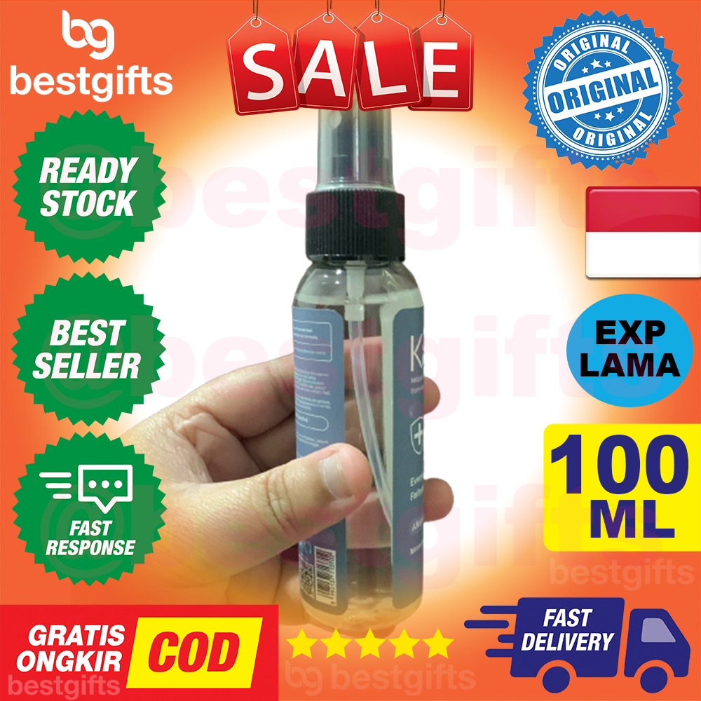 KAHF EVERYDAY MULTIPURPOSE REFRESHING SPRAY MENGHILANGKAN AROMA TIDAK SEDAP PADA TANGAN DAN KAKI 100 ML