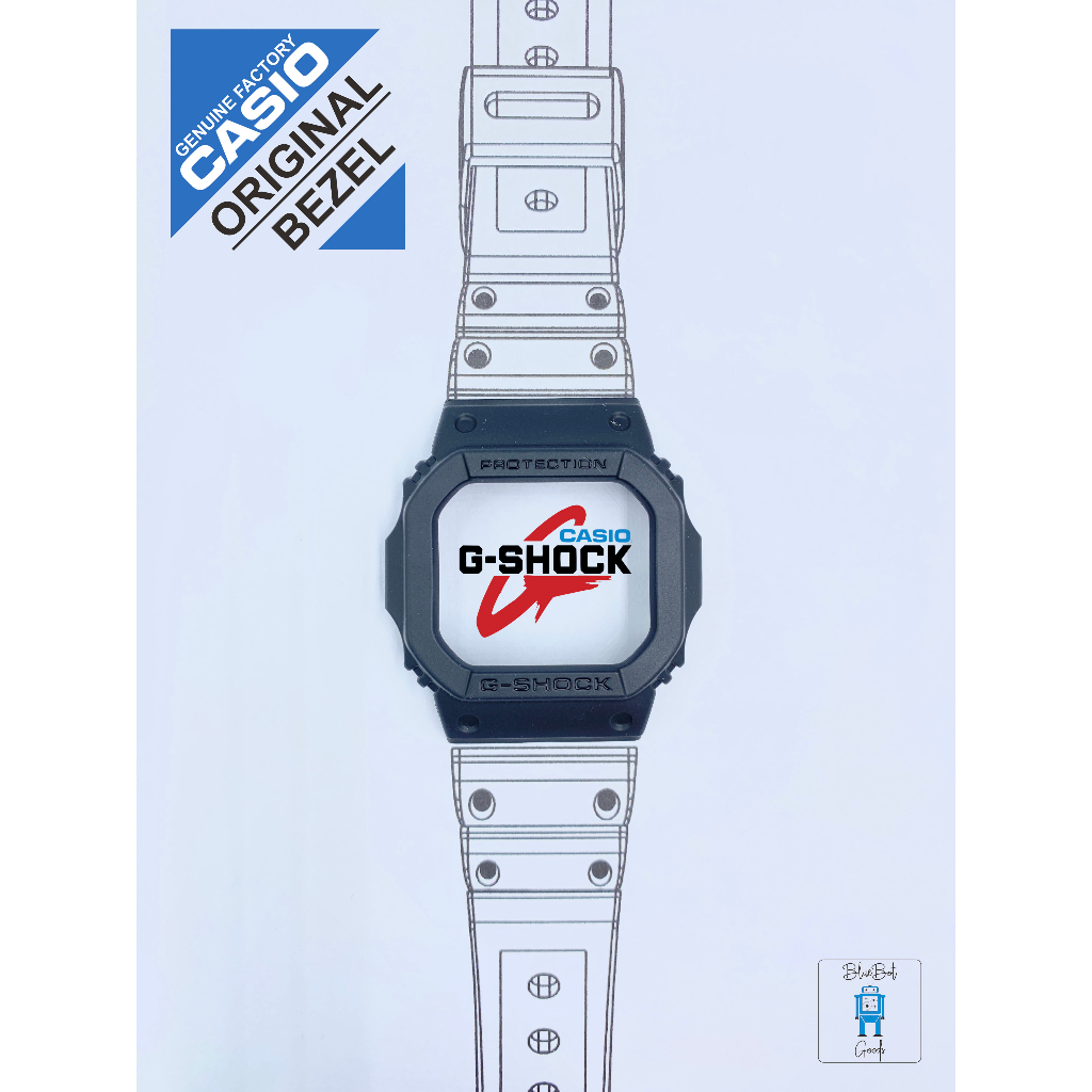 Bezel Casio G-shock original parts DWD5600 GLS5600CL GLS5600 square