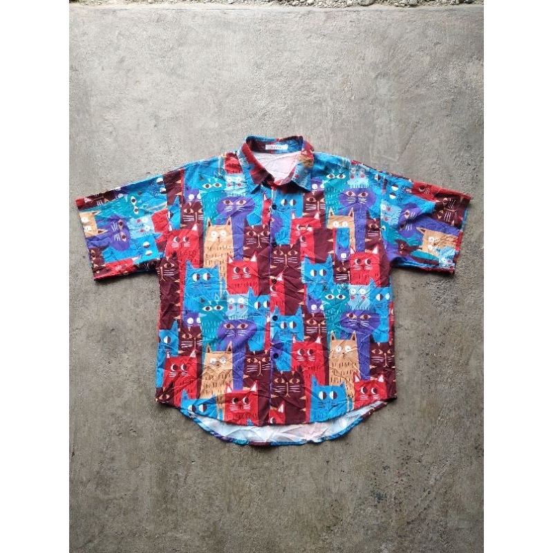 Kemeja Fashion Full Color
