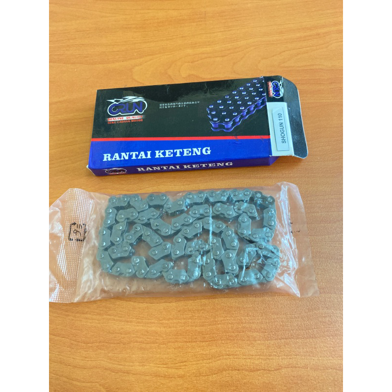 (CRUN) Rantai Keteng Shogun 110 3x4-88 / Rantai Kamprat Shugun Old New / Temeng Asli