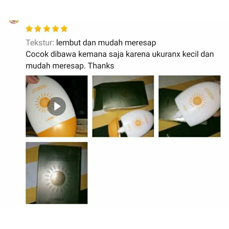 SUNCREEN LAMEILA UV CREAM SPF50+++ | SVMY | HYDRATING SUN PROTECTIVE CREAM