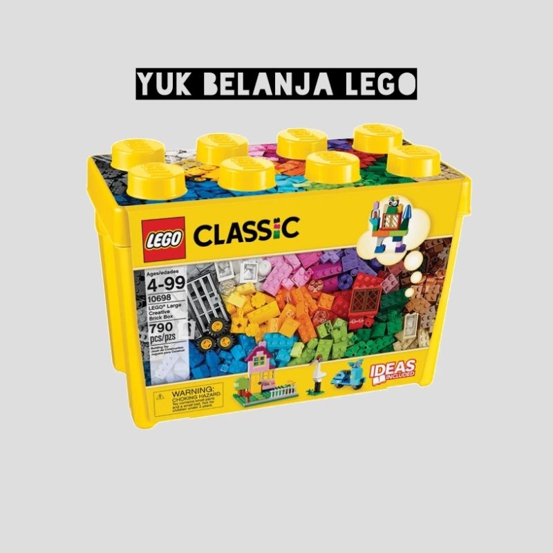 LEGO Classic 10698 Large Creative Brick Box (790 pieces)