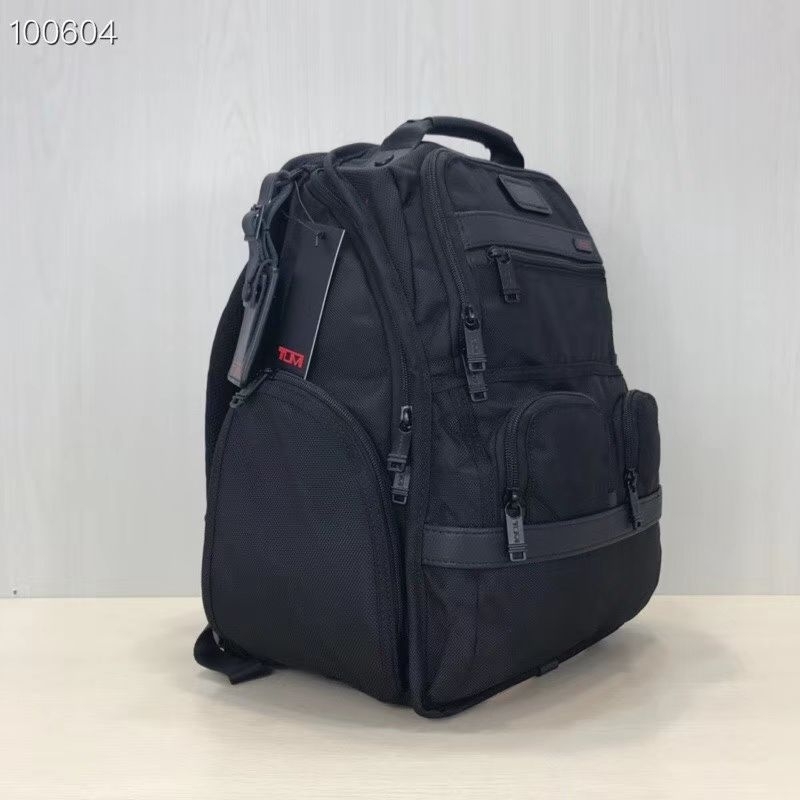 26173 tas ransel laptop series alpha bravo alpha 3 compact brief backpack cowok p1shoes nylon