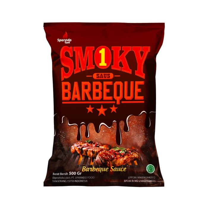 

Barbeque Saus Smoky| Saus Barbeque Smoky - Smoky BBQ 1Kg