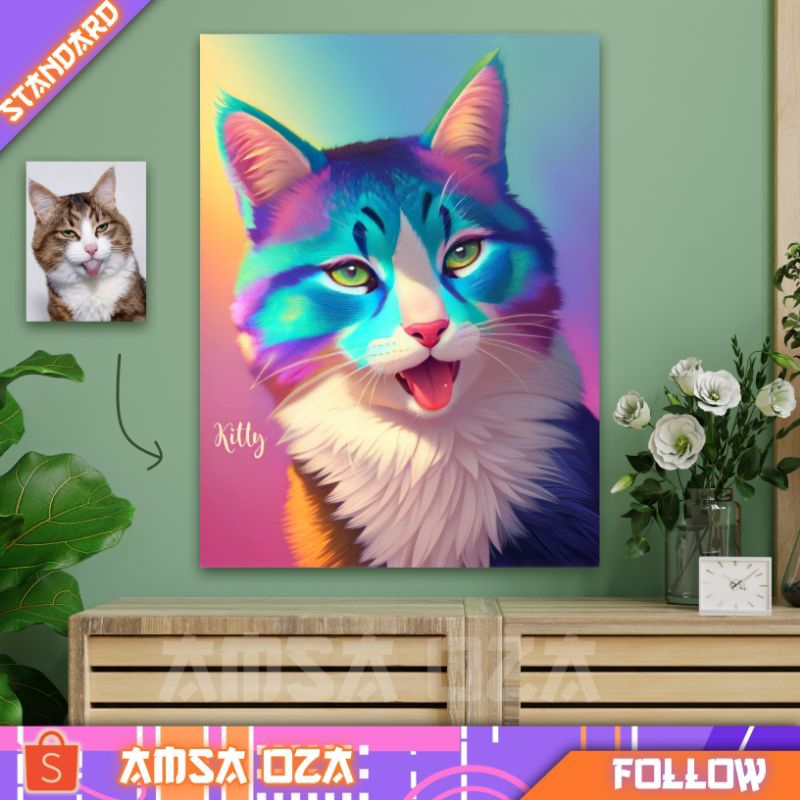 JADIKAN HEWAN PELIHARAAN KALIAN ILLUSTRASI ANIME/vektor pet/illustrasi hewan peliharaan/illustrasi h