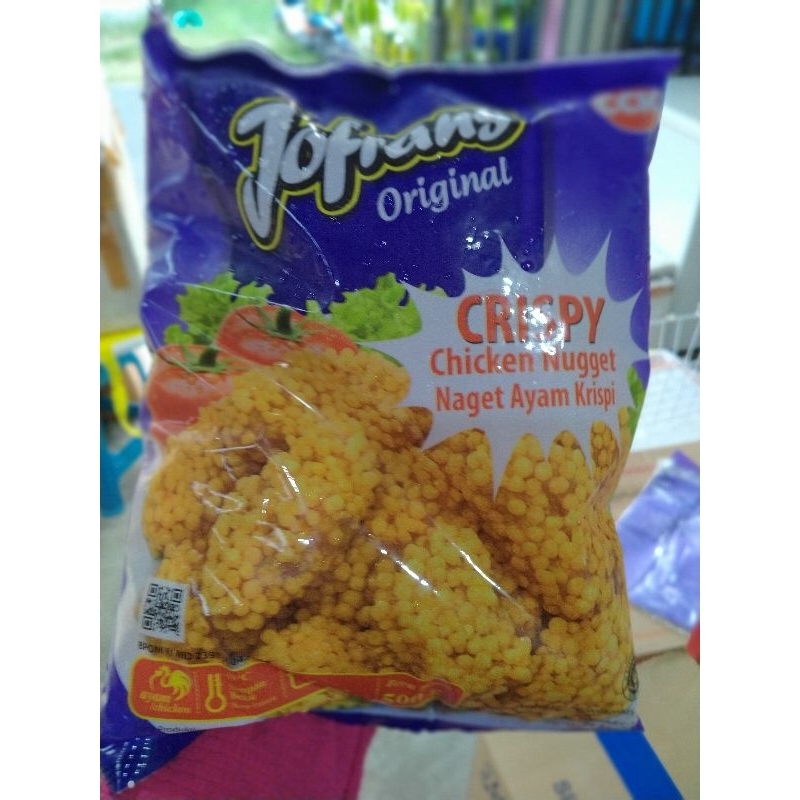 

naget jofrans crispy 500gr