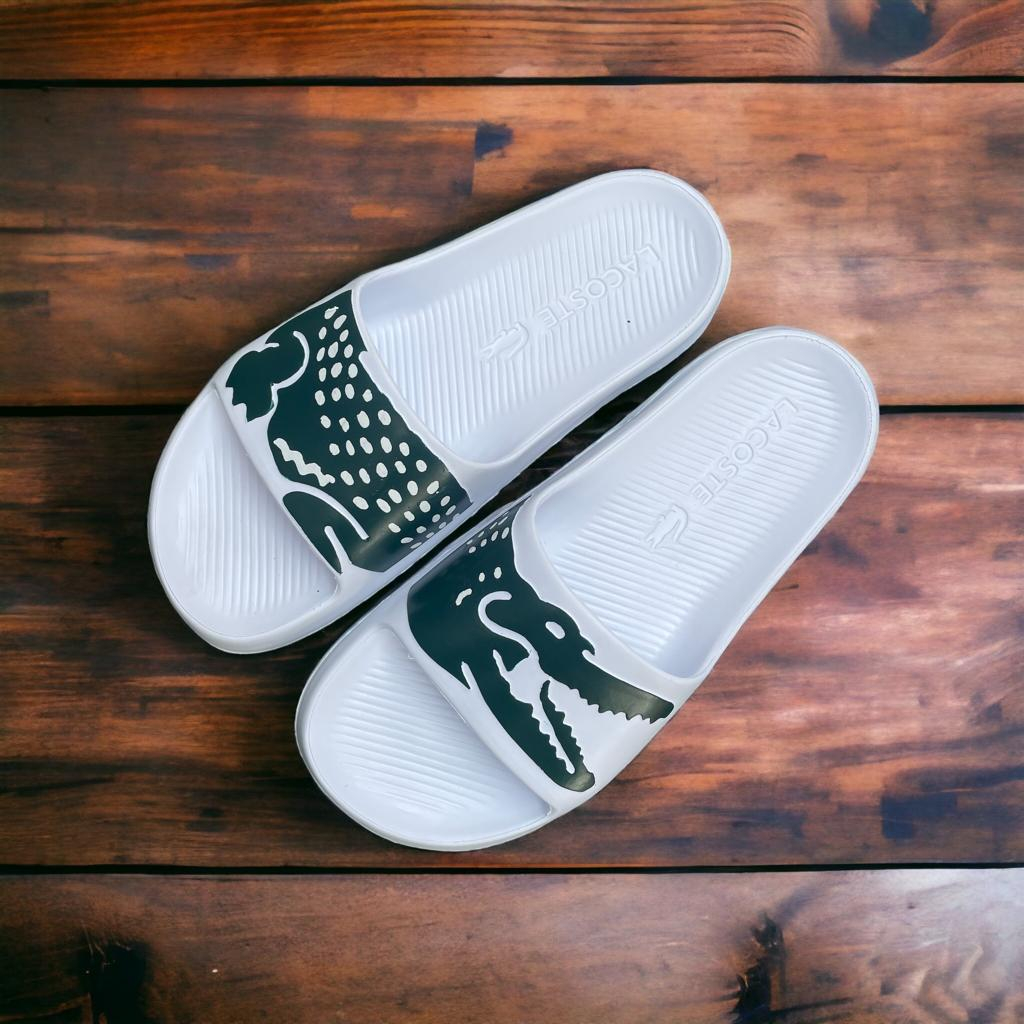 Sandal Slip On LACOST* Croco 2.0 Synthetic Slides