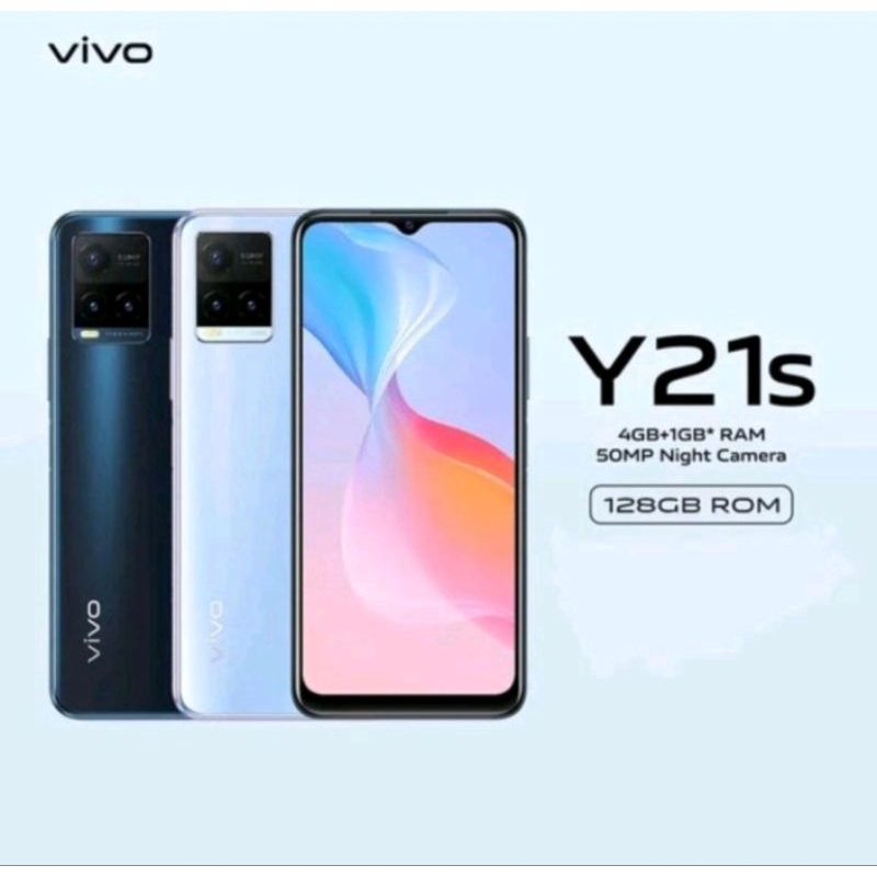Vivo Y21s RAM 6GB+128GB 18W FastCharge 6.51 inches 4G 5000mAh