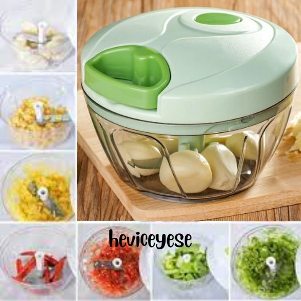 STAR ✨ Speedy Chopper Blender Tarik Perajang Manual Sayur Daging Bumbu Dapur Praktis ~ Blender Tarik