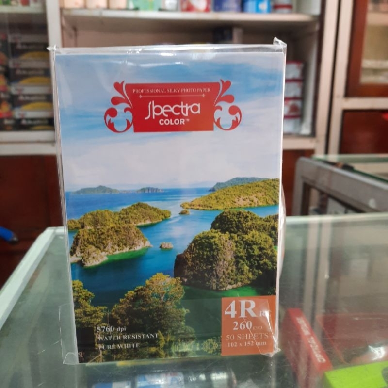 Kertas Foto Spectra 4R Silky