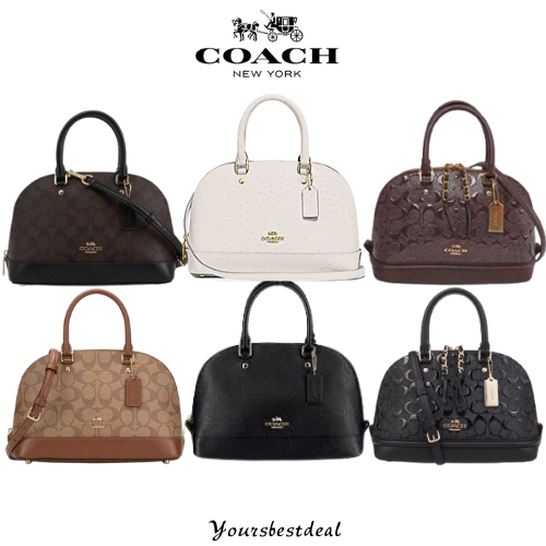 Coach Sierra Signature Hand Bag Shoulder Bag F27583 57555 55450