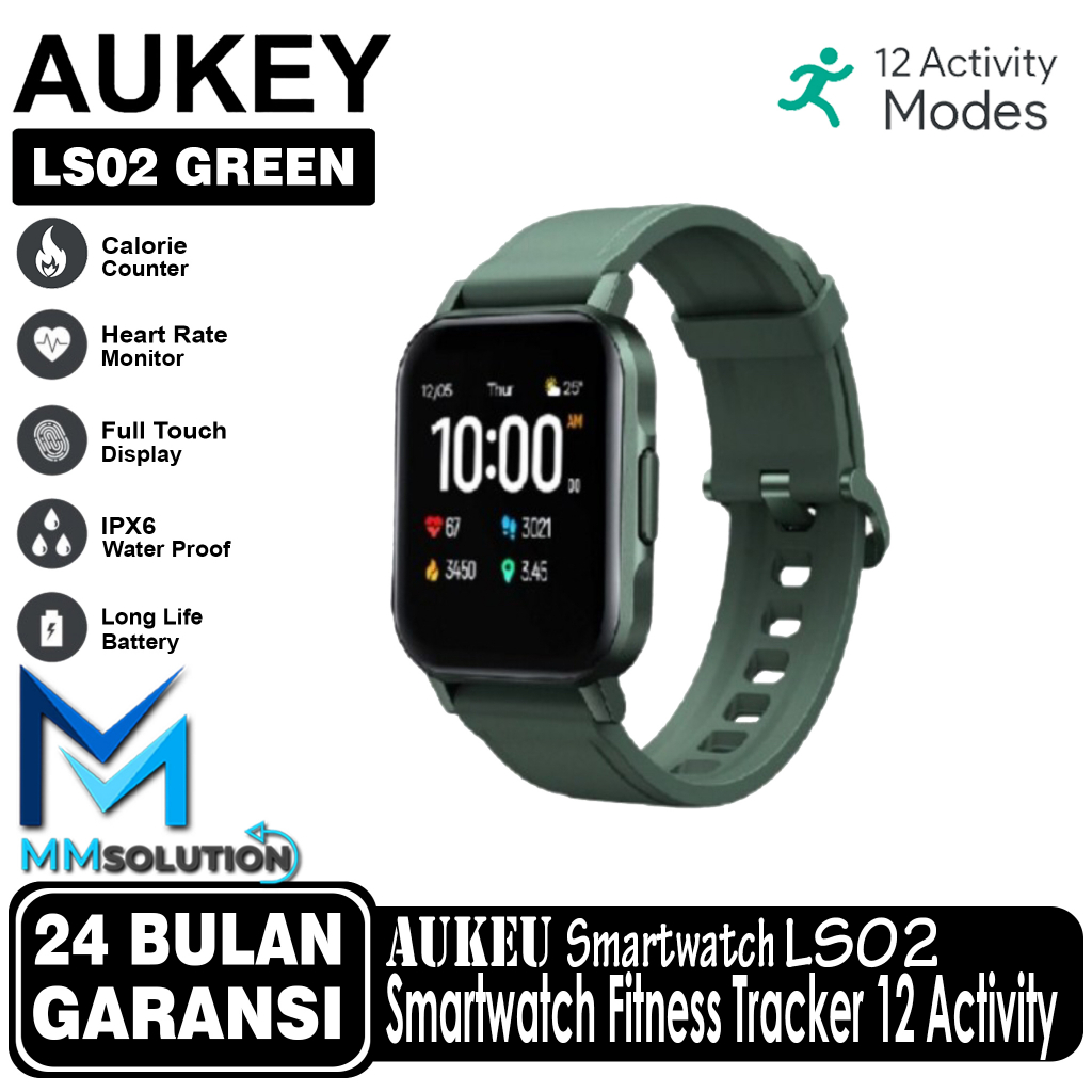 AUKEY Smartwatch LS-02 / LS02 Outdoor Watch Fitness Jogging Tracker