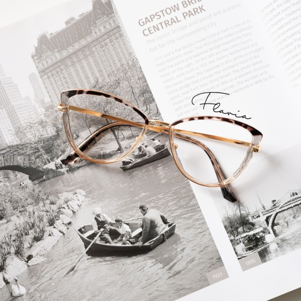 Flavia Eyewear - Kacamata Pandora (custom minus, photochromic, blueray, bluechromic)