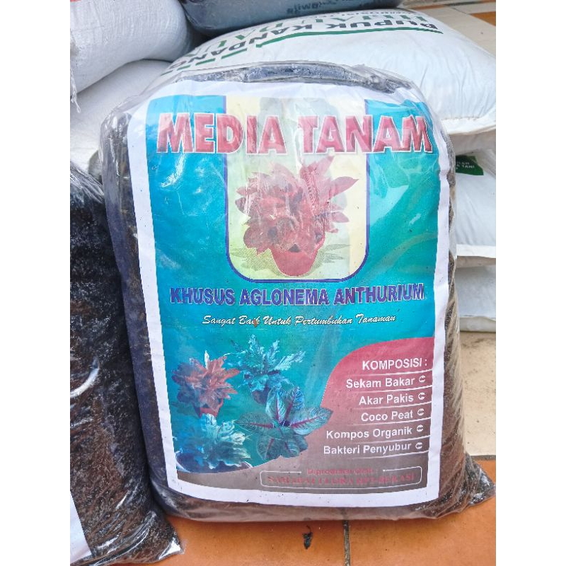 Media Tanam Khusus Aglonema/Media Tanam Aglonema/Anthurium Siap Pakai