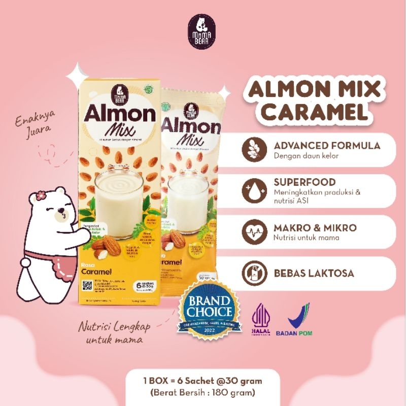 Mama Bear Almon Mix Pelancar Asi / Asi Booster / Booster Asi MamaBear