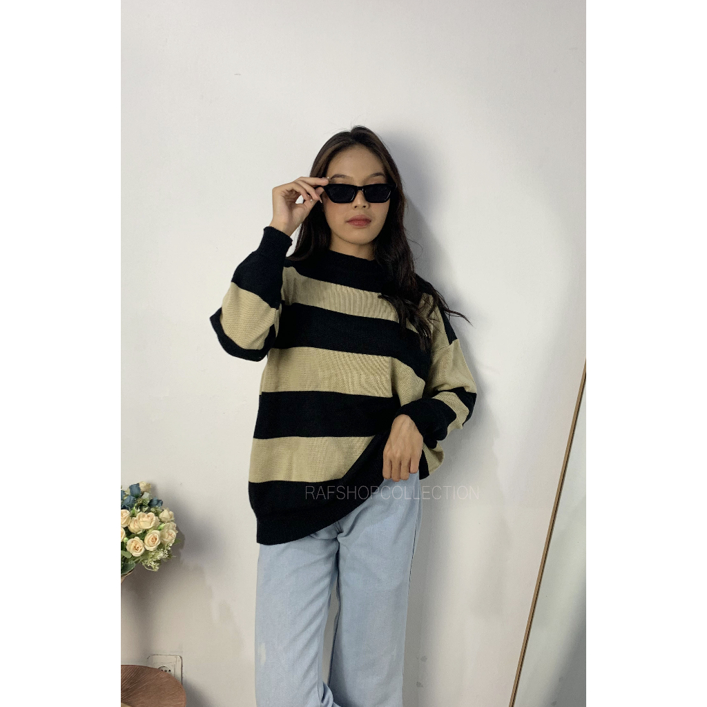 HELLEN SWEATER Knitwear Atasan Rajut Wanita