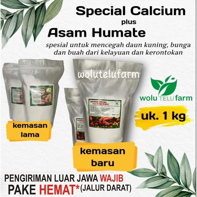 Pupuk kalsium special plus asam humate uk 1 kg