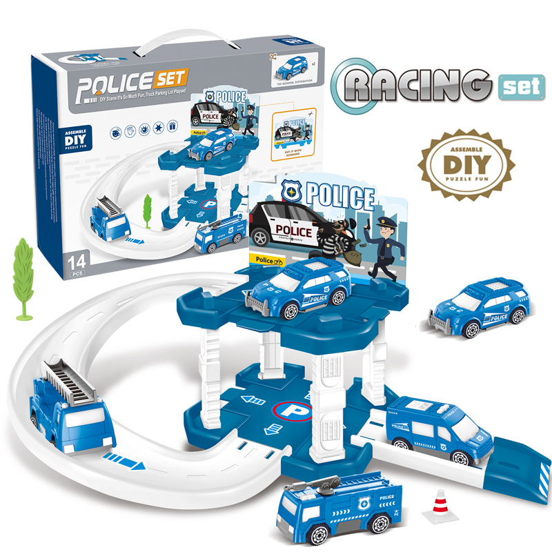 MaianTruck Parking Lot Playset Anak / Mainan Mobil-Mobilan Playset Anak