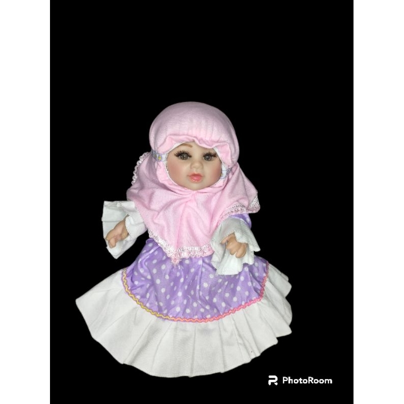 baju boneka reborn, vinyl size 12 inch