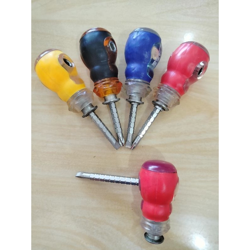 Obeng magnet Ateng / Cebol 2 way / Obeng model T